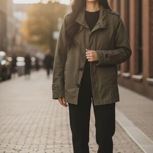 Fox World Classic Olive Utility Jacket for Women
